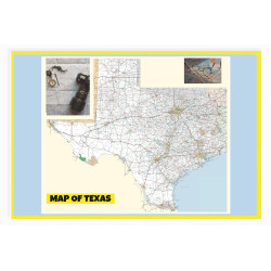 Map of Texas Large Detailed Roads and Highways, Map of Texas State with All Cities, Parks and Landmarks - Laminated Wall Map Poster Print Map of Texas Large Detailed Roads and Highways, Map of Texas State with All Cities, Parks and Landmarks - Laminated Wall Map Poster Print