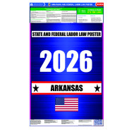 2026 Arkansas State and Federal All-In-One Labor Law Poster 2026 Arkansas State and Federal All-In-One Labor Law Poster