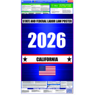 2026 California State and Federal All-In-One Labor Law Poster 2026 California State and Federal All-In-One Labor Law Poster