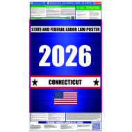 2026 Connecticut State and Federal All-In-One Labor Law Poster 2026 Connecticut State and Federal All-In-One Labor Law Poster