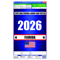 2026 Florida State and Federal All-In-One Labor Law Poster 2026 Florida State and Federal All-In-One Labor Law Poster
