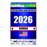 2026 Georgia State and Federal All-In-One Labor Law Poster  2026 Georgia State and Federal All-In-One Labor Law Poster