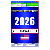 2026 Hawaii State and Federal All-In-One Labor Law Poster 2026 Hawaii State and Federal All-In-One Labor Law Poster