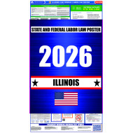 2026 Illinois State and Federal All-In-One Labor Law Poster 2026 Illinois State and Federal All-In-One Labor Law Poster