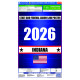2026 Indiana State and Federal All-In-One Labor Law Poster 