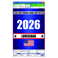 2026 Louisiana State and Federal All-In-One Labor Law Poster 2026 Louisiana State and Federal All-In-One Labor Law Poster