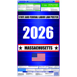 2026 Massachusetts State and Federal All-In-One Labor Law Poster 2026 Massachusetts State and Federal All-In-One Labor Law Poster