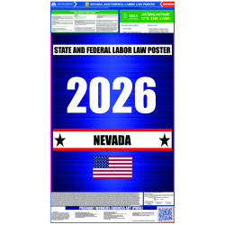 2026 Nevada State and Federal All-In-One Labor Law Poster 2026 Nevada State and Federal All-In-One Labor Law Poster