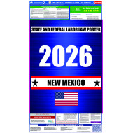 2026 New Mexico State and Federal All-In-One Labor Law Poster  2026 New Mexico State and Federal All-In-One Labor Law Poster