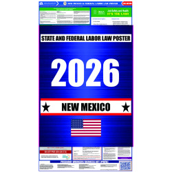 2026 New Mexico State and Federal All-In-One Labor Law Poster  2026 New Mexico State and Federal All-In-One Labor Law Poster