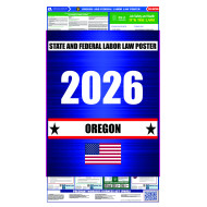 2026 Oregon State and Federal All-In-One Labor Law Poster 