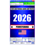 2026 Pennsylvania State and Federal All-In-One Labor Law Poster 