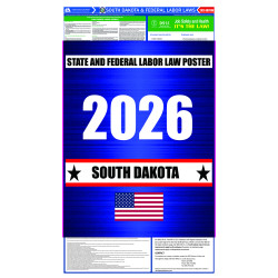 2026 South Dakota State and Federal All-In-One Labor Law Poster 2026 South Dakota State and Federal All-In-One Labor Law Poster