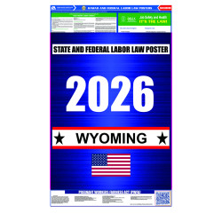 2026 Wyoming State and Federal All-In-One Labor Law Poster 2026 Wyoming State and Federal All-In-One Labor Law Poster