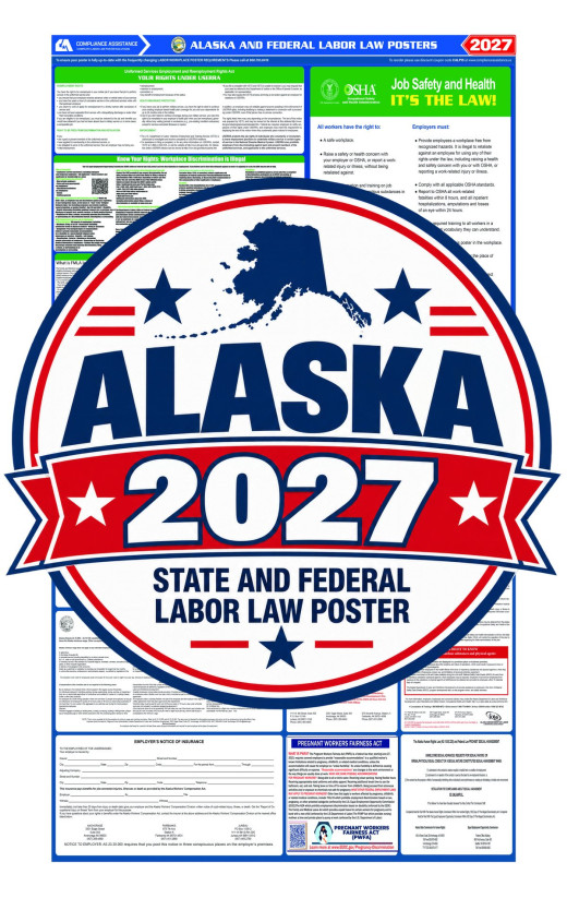 2027 Alaska Labor Law Poster | State, Federal & OSHA
