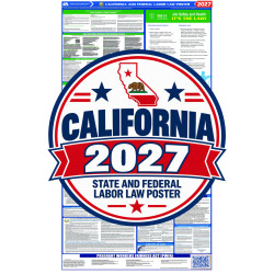 2027 California Labor Law Poster | State, Federal & OSHA