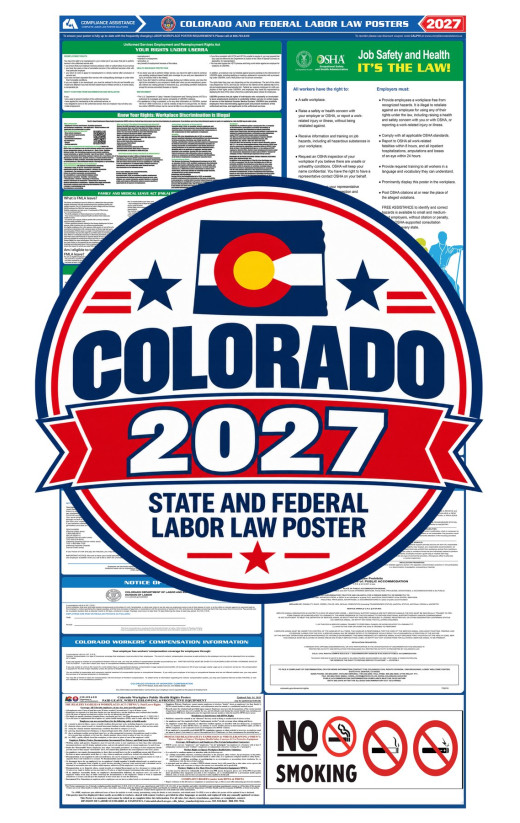 2027 Colorado Labor Law Poster | State, Federal & OSHA
