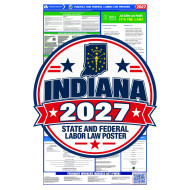 2027 Indiana Labor Law Poster | State, Federal & OSHA