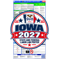 2026 Iowa State and Federal All-In-One Labor Law Poster