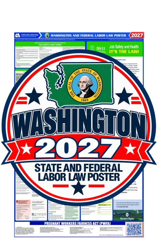 2027 Washington Labor Law Poster | State, Federal & OSHA