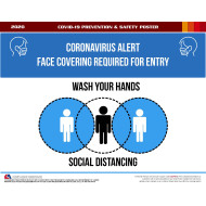 COVID-19 PREVENTION & SAFETY POSTER COVID-19 PREVENTION & SAFETY POSTER