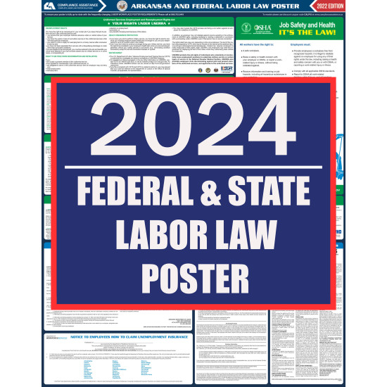 2023 Arkansas State and Federal All-In-One Labor Law Poster