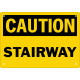 Caution Stairway Safety Sign