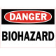 Danger Biohazard Safety Sign