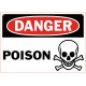 Danger Poison20 Safety Sign