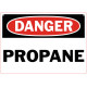 Danger Propane Safety Sign