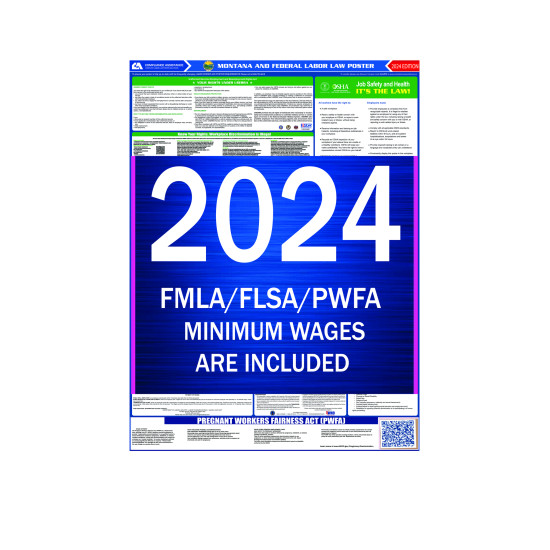 2023 Montana State and Federal All-In-One Labor Law Poster