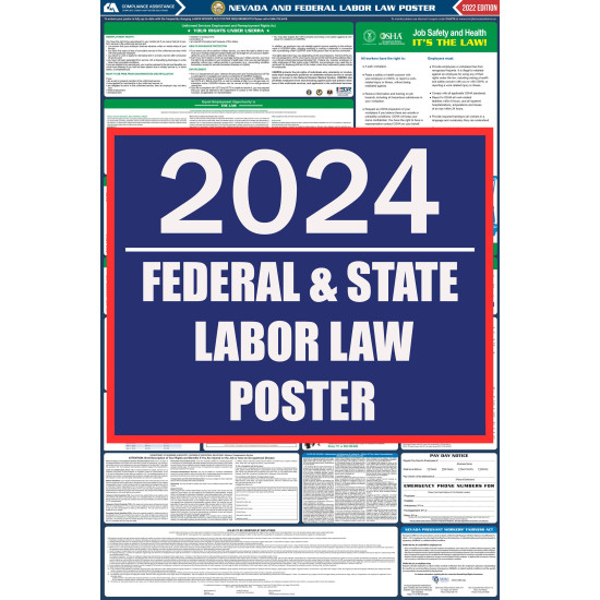 2023 Nevada State and Federal All-In-One Labor Law Poster