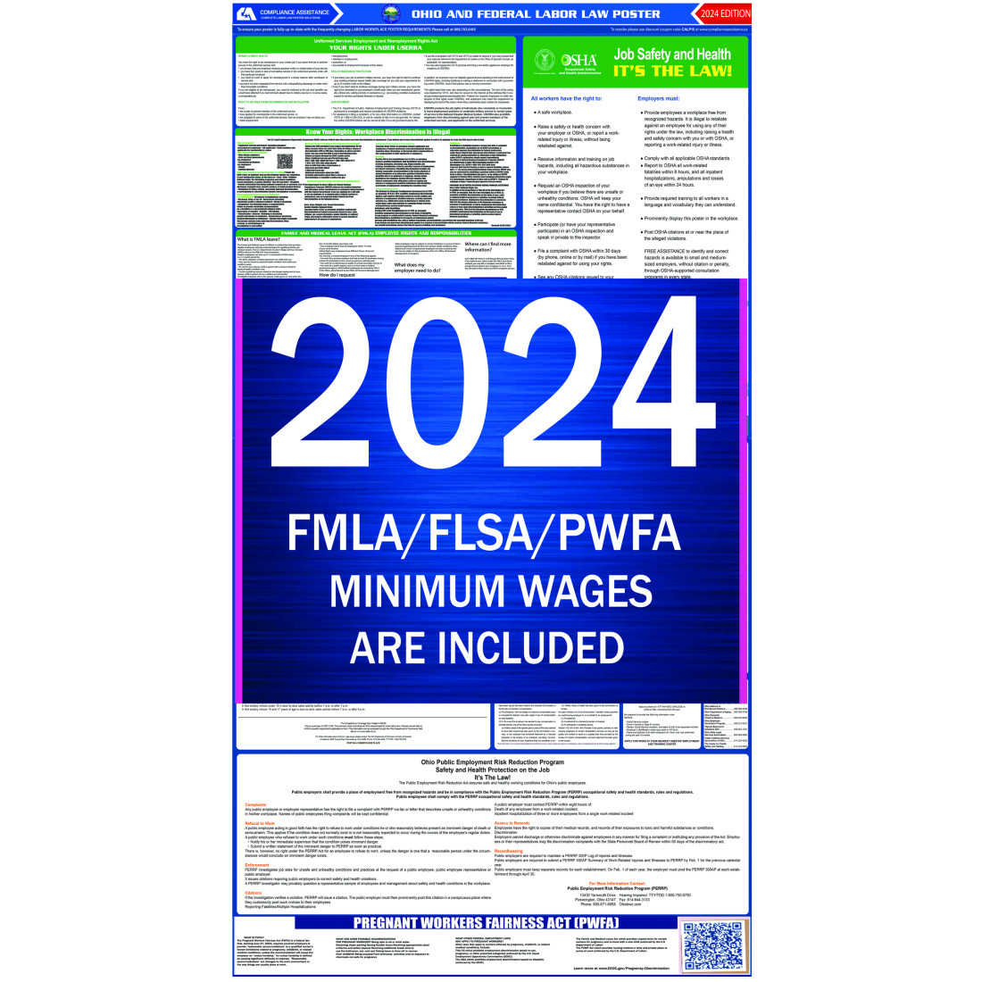 2023 Ohio Labor Law Poster All In One State Federal Fast Shipping 2023-ohio-labor-law-poster-all-in-one-state-federal-fast-shipping