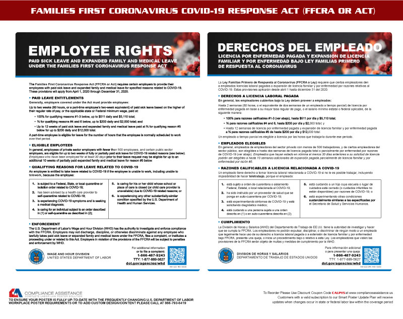 COVID-19 PAID SICK LEAVE AND EXPANDED FAMILY & MEDICAL LEAVE UNDER THE  FAMILIES FIRST CORONAVIRUS RESPONSE ACT