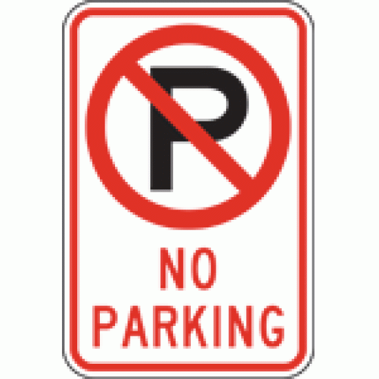 No Parking Sign 12